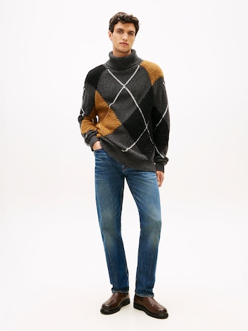 Pull-over 'Argyle' TOMMY HILFIGER en gris