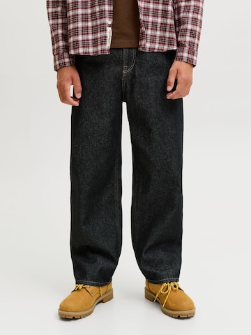 Jack & Jones Junior - Ropa ancha Vaquero 'JJIAlex JJOriginal' en negro: frente