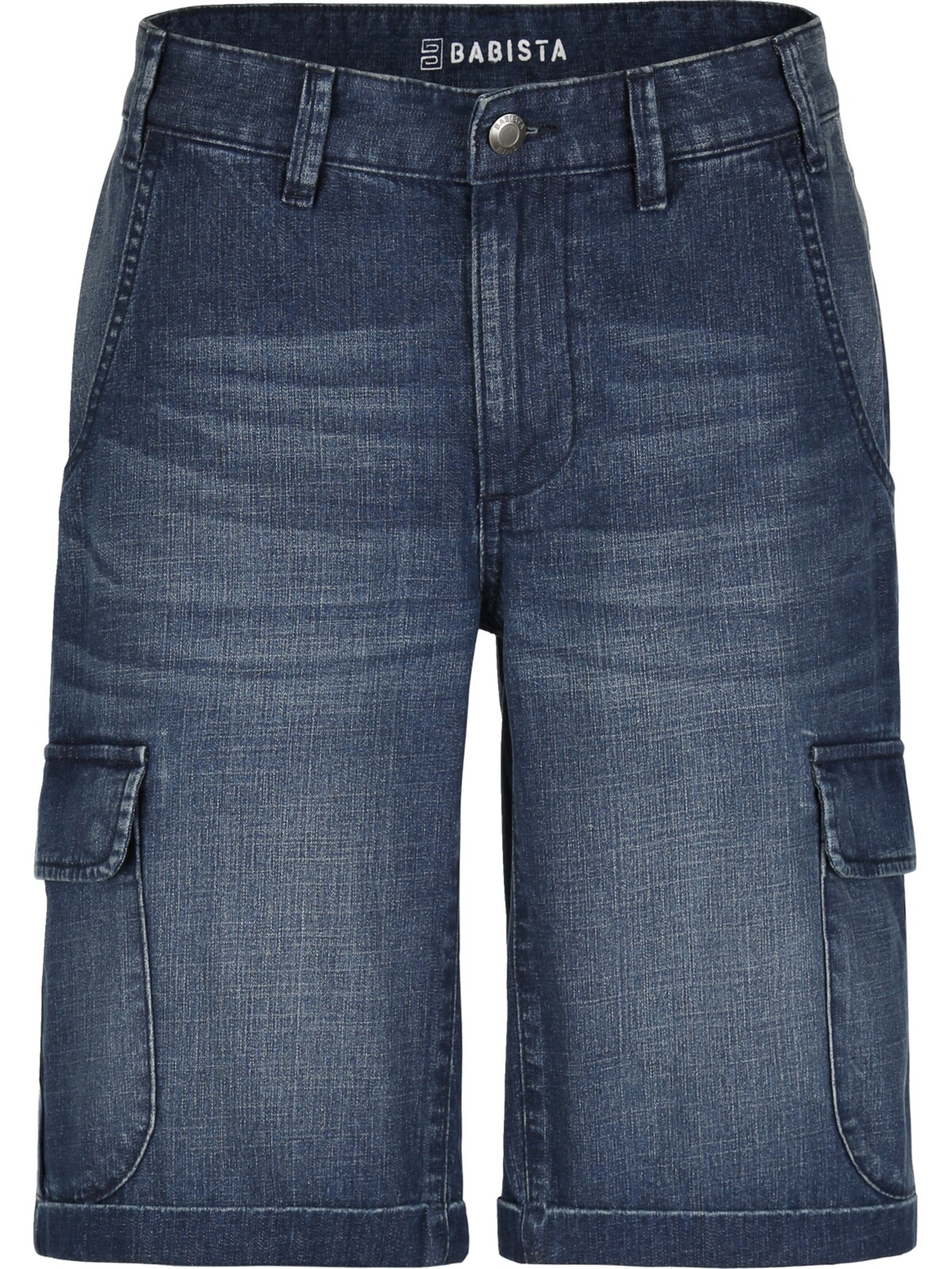 BABISTA Bermuda ' Quiretta ' in Blau: Vorderseite