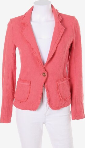 R Jeans Blazer in S in Pink: front