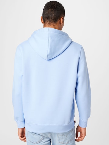 ALPHA INDUSTRIES Regular Fit Sweatshirt i blå