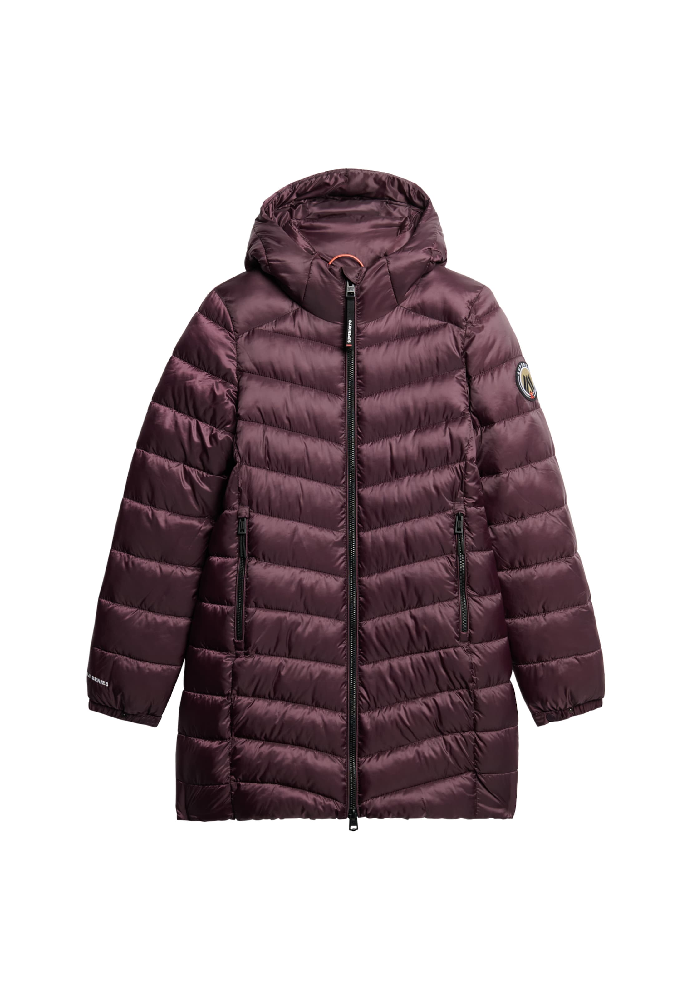 Superdry & Co Mantel  'Fuji' in Lila: Vorderseite