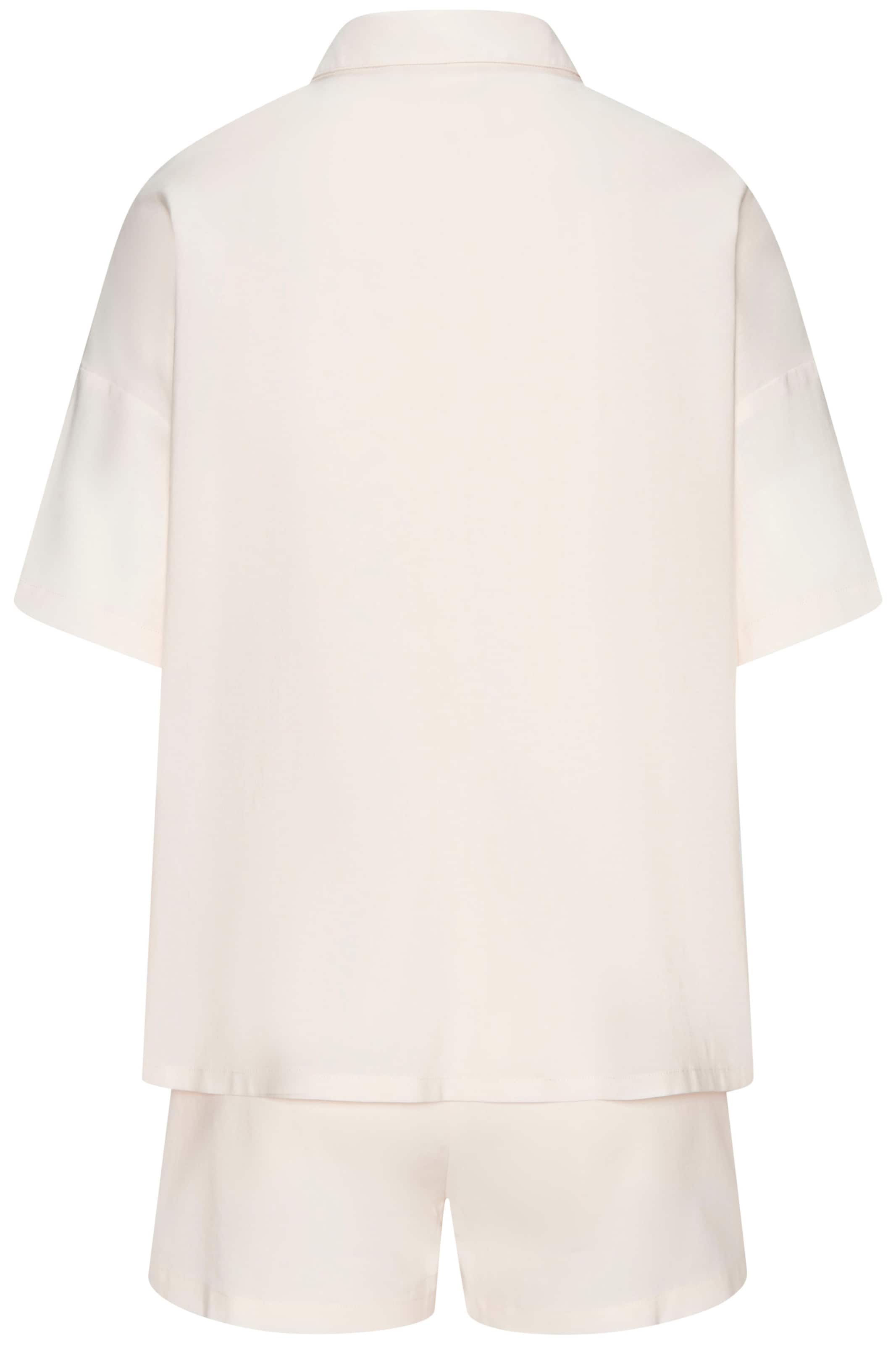 LASCANA Kratke hlače za spanje | bež barva