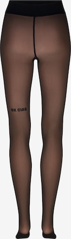 Nur Die - Leotardos finos ' Warm & transparent robust 80 DEN ' en negro: frente