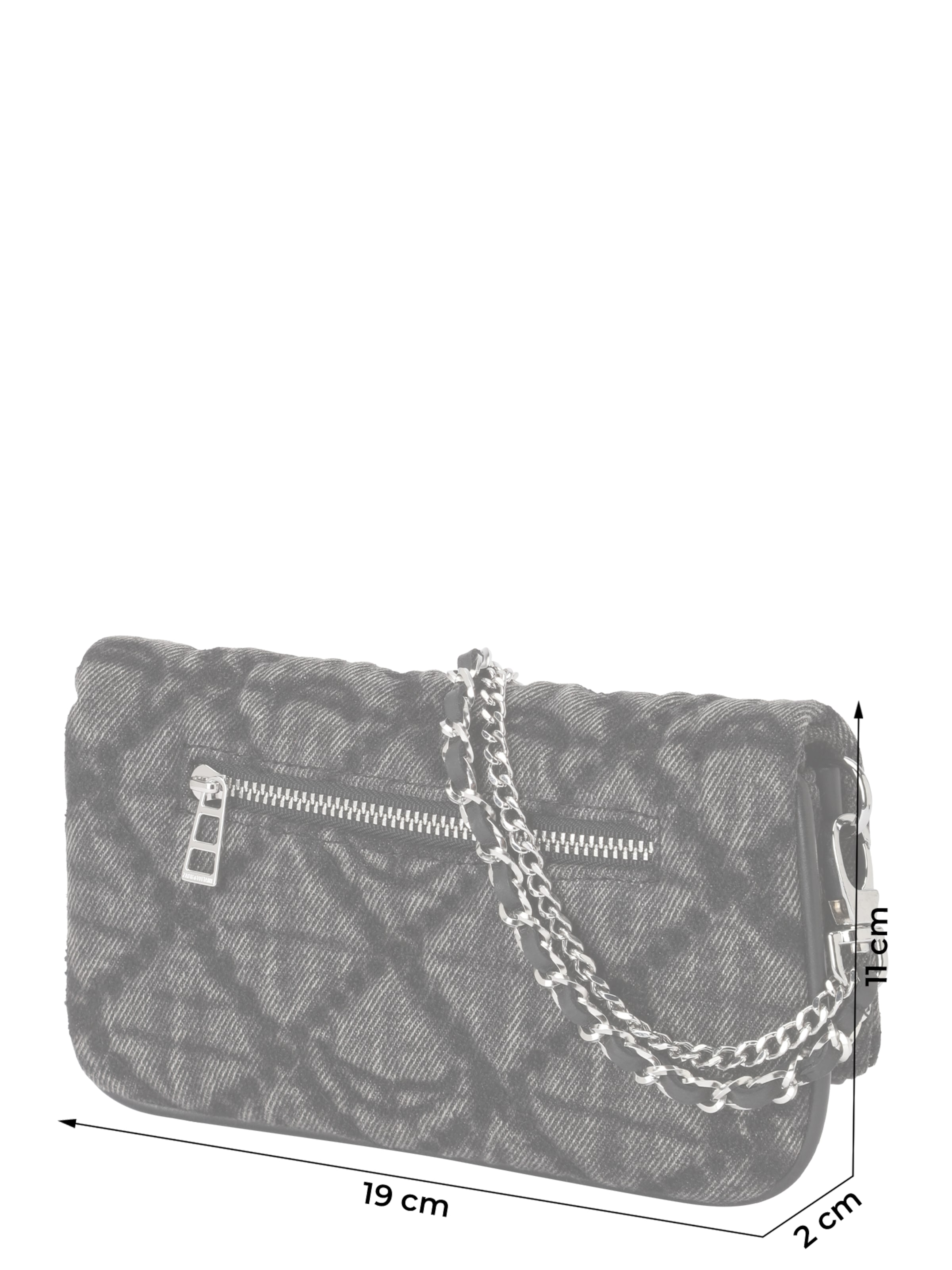 Zadig & Voltaire Clutch 'ROCK NANO' in Grey