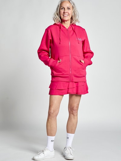 SPORTKIND Sportjacke 'Kapuzenjacke mit Reißverschluss unisex'‌‌‌‌‌ in pink, Produktansicht