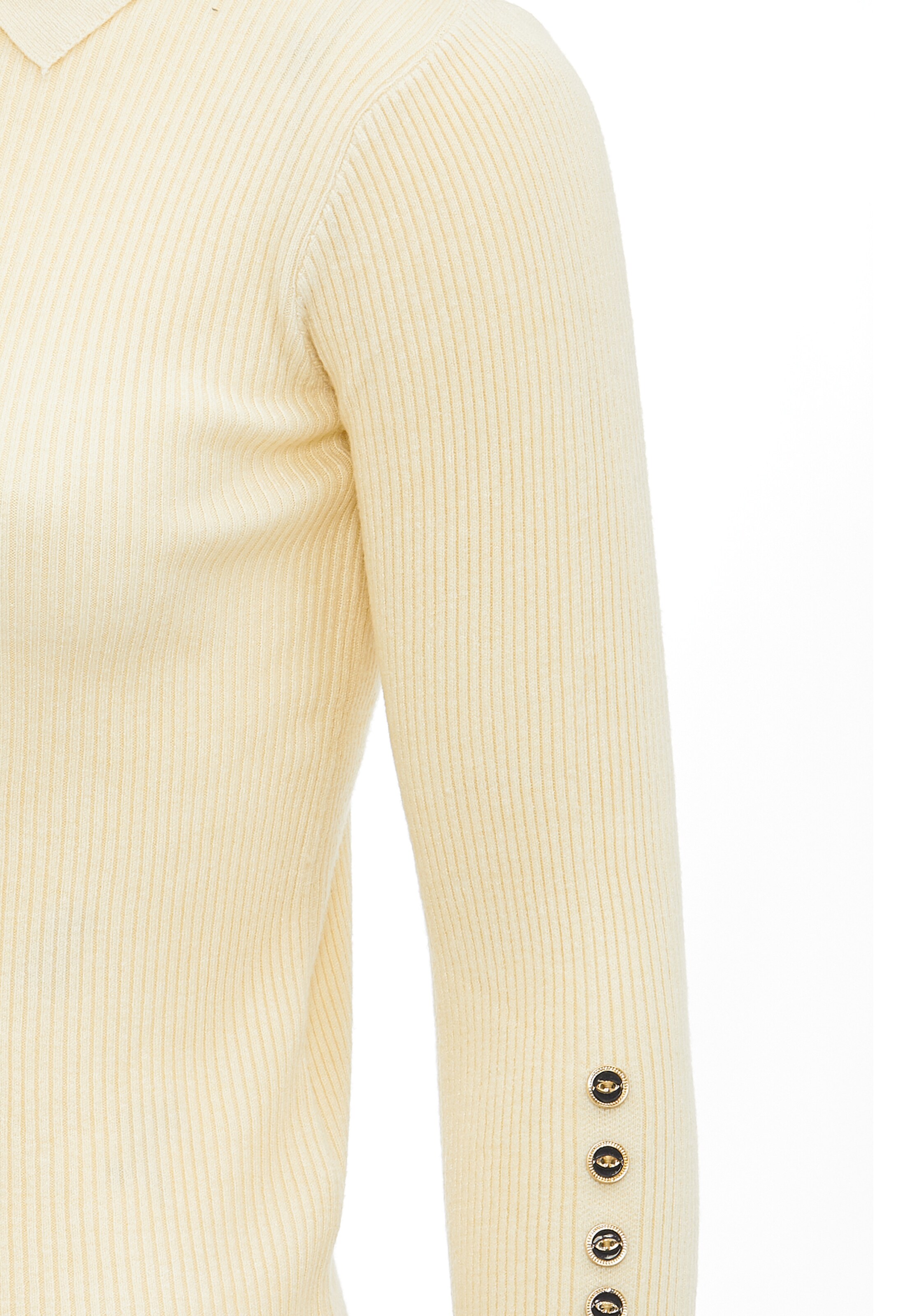 leo selection Pullover in Weiß