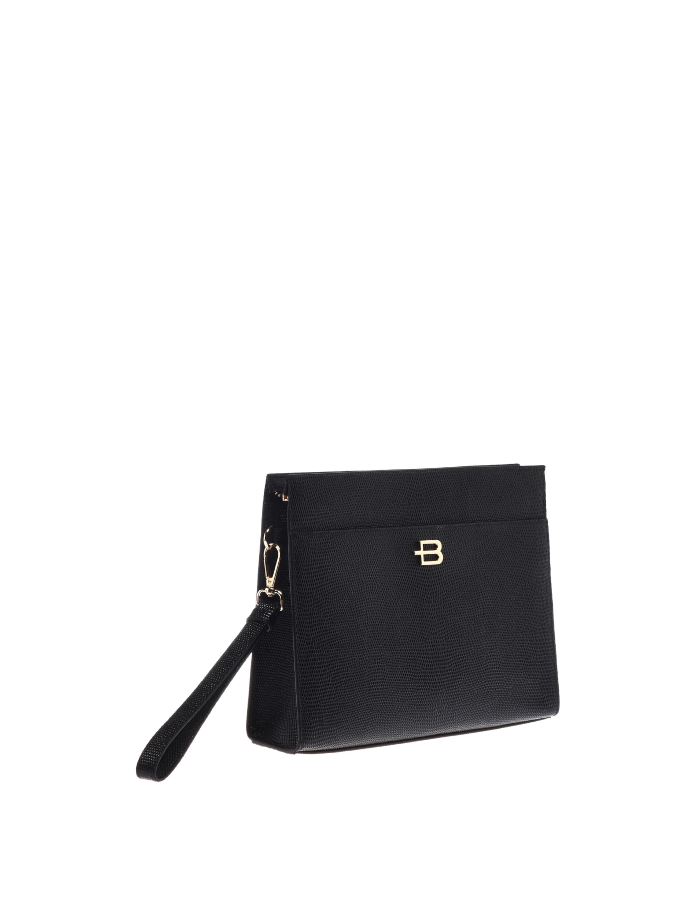 BALDININI Clutch in Black