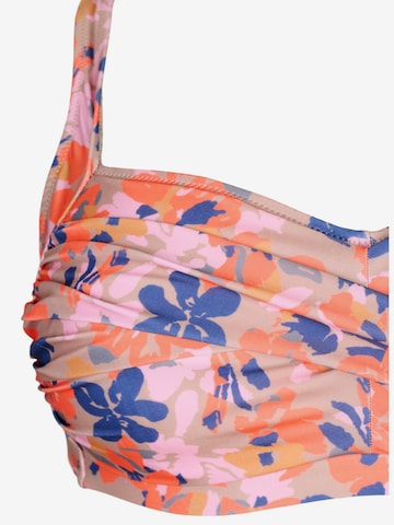 Swim by Zizzi Bustier Bikinitop 'STELLA' in Gemengde kleuren