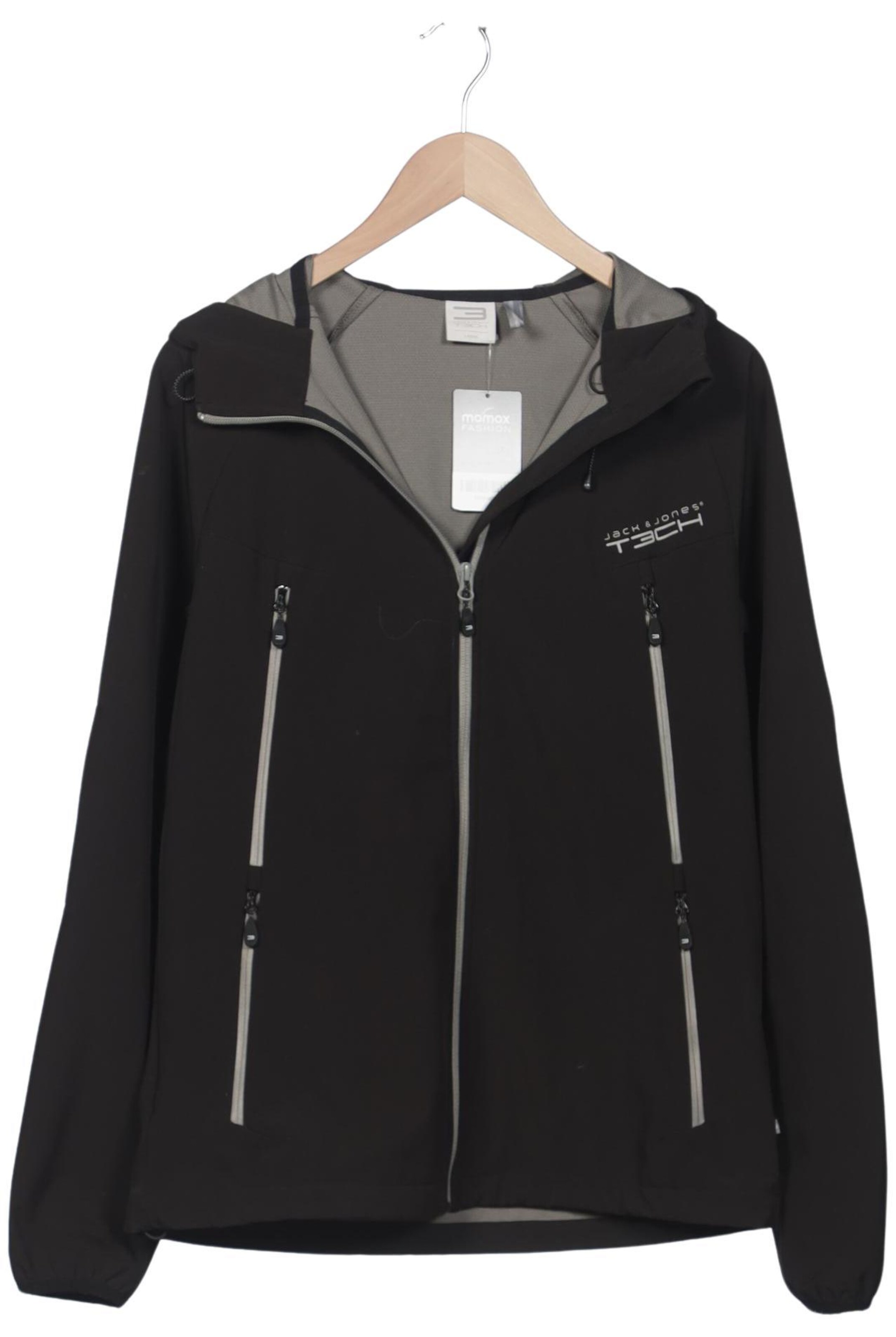 JACK & JONES Jacket & Coat in L in Black: front