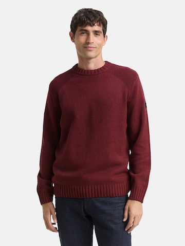 TOM TAILOR Trui in Rood: voorkant