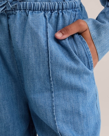 WE Fashion Wide leg Jeans in Blauw