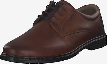 JOSEF SEIBEL Veterschoen 'Alastair 01' in Bruin: voorkant
