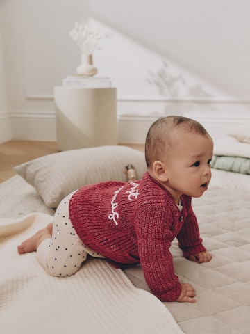 Next - Cárdigan 'My First Christmas' en rojo