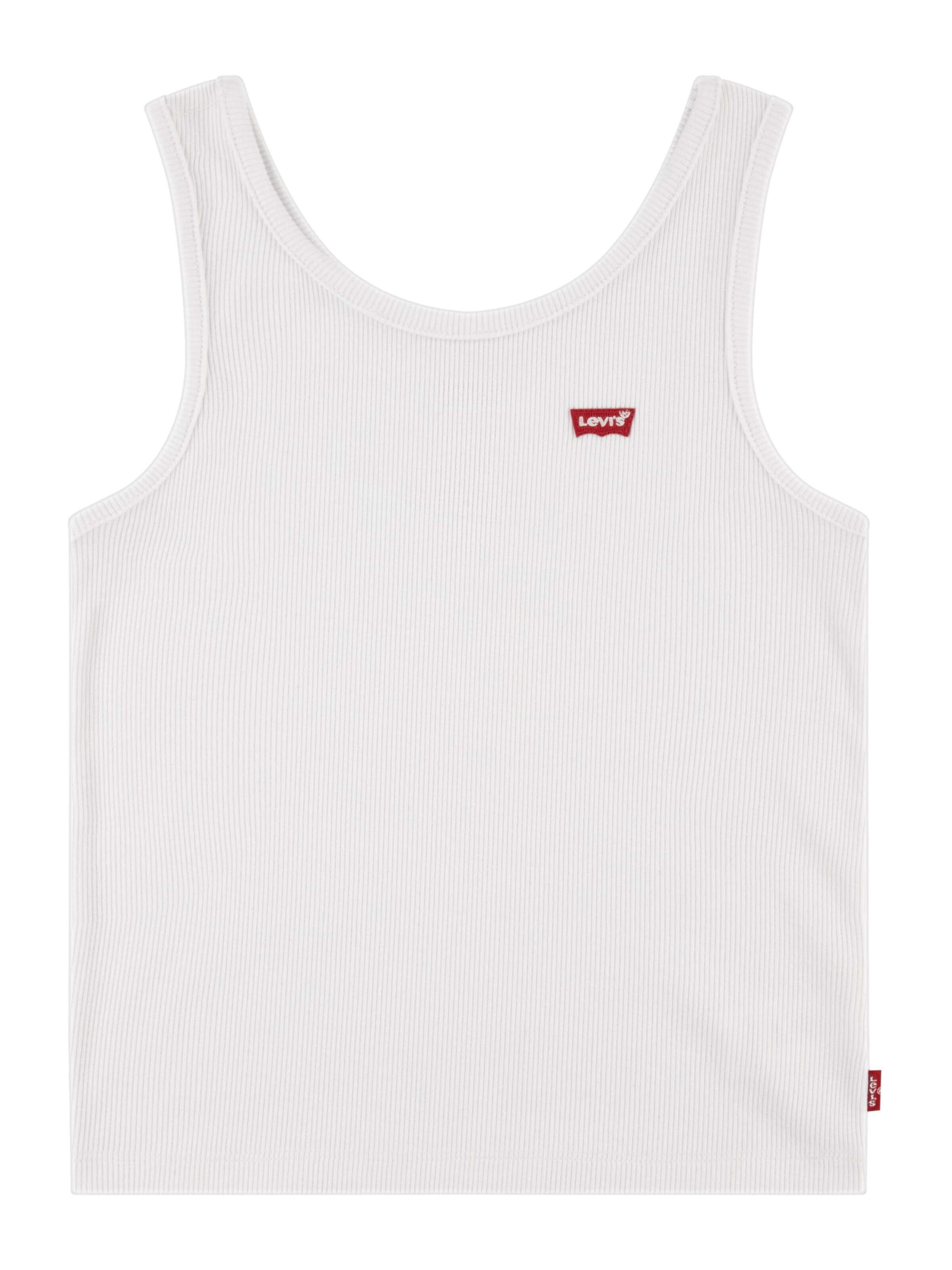 Levi's Kids Top 'MEET AND GREET' - Biela: predná strana