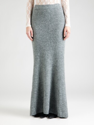 TOPSHOP Skirt in Grey: front