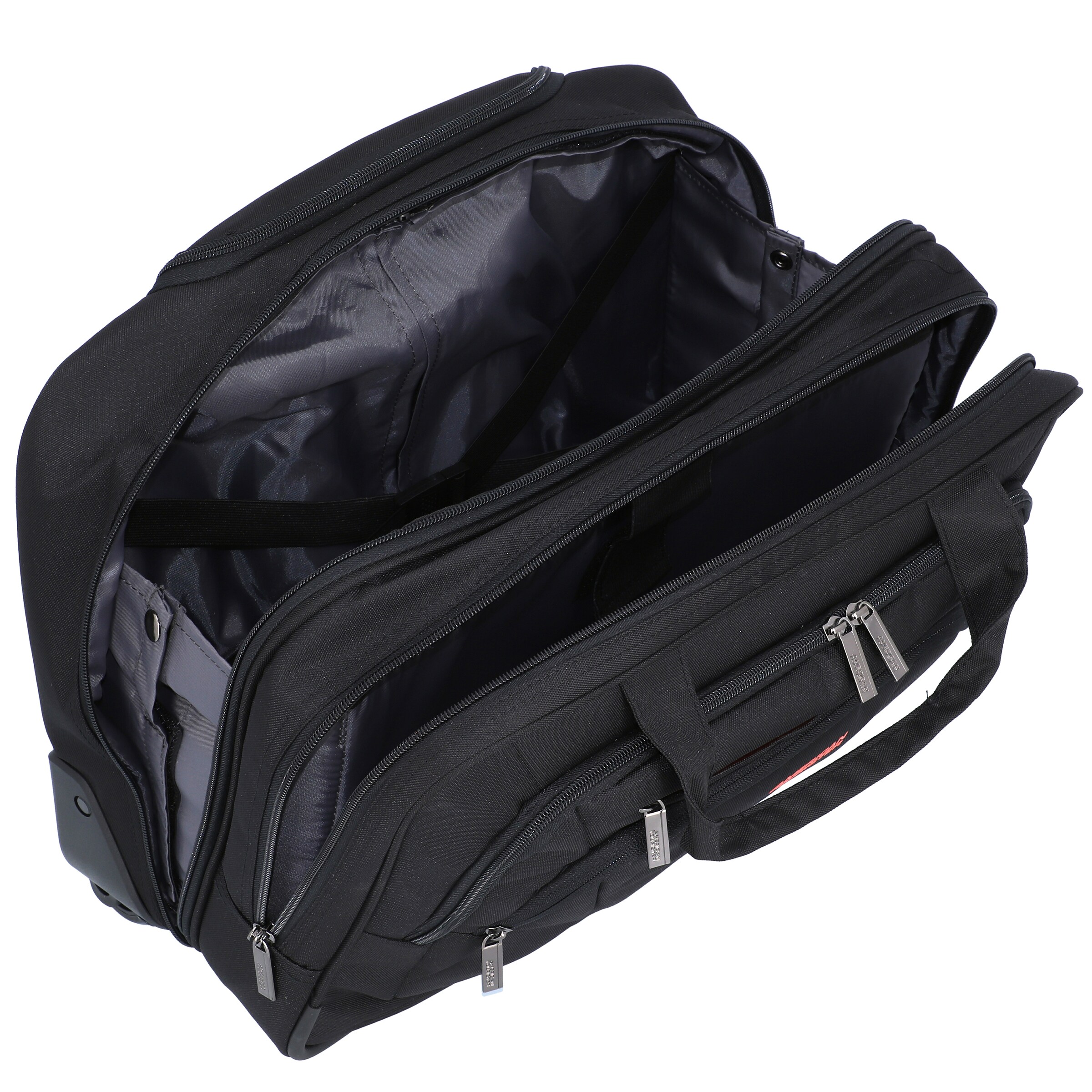 American Tourister Trolley 'Work' in Zwart