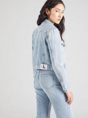 Regular Veste mi-saison Calvin Klein Jeans en bleu