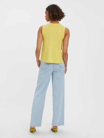 Haut 'Ulja June' VERO MODA en jaune