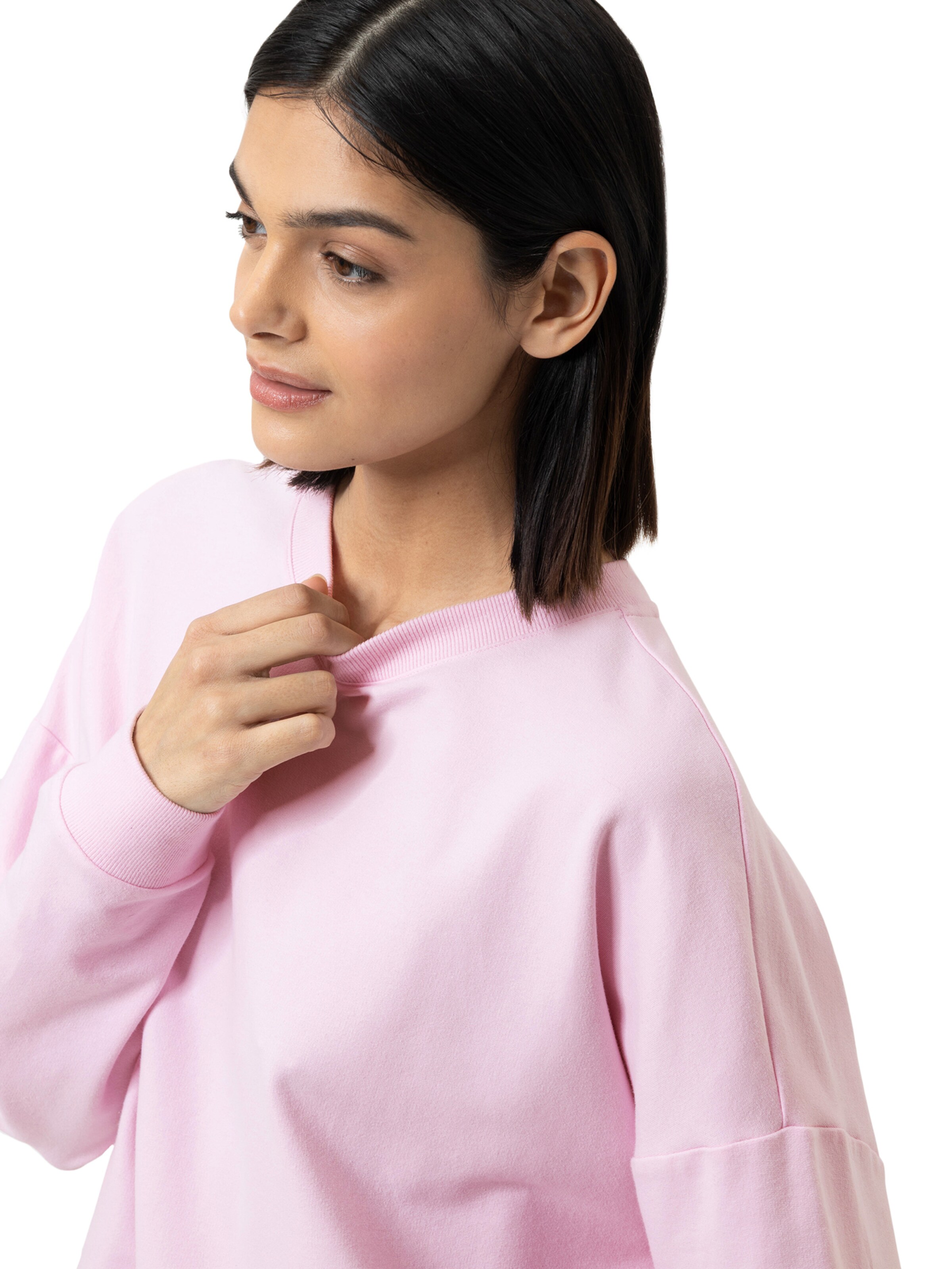 Sweat-shirt 'Cozy Nights' Mey en rose