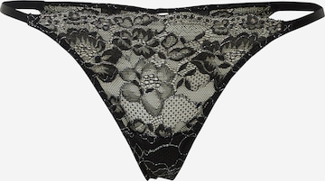 NLY by Nelly String 'Glorious' in Black: front