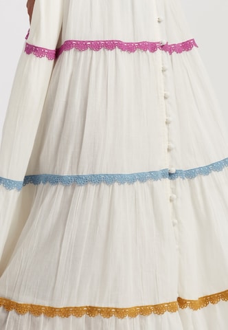 Chinti & Parker Kleid in Beige
