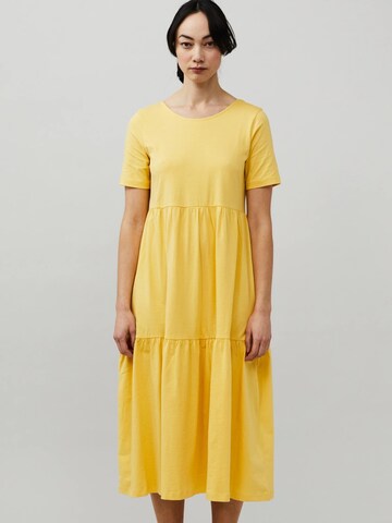 Odd Molly Jurk 'Camellia' in Geel: voorkant