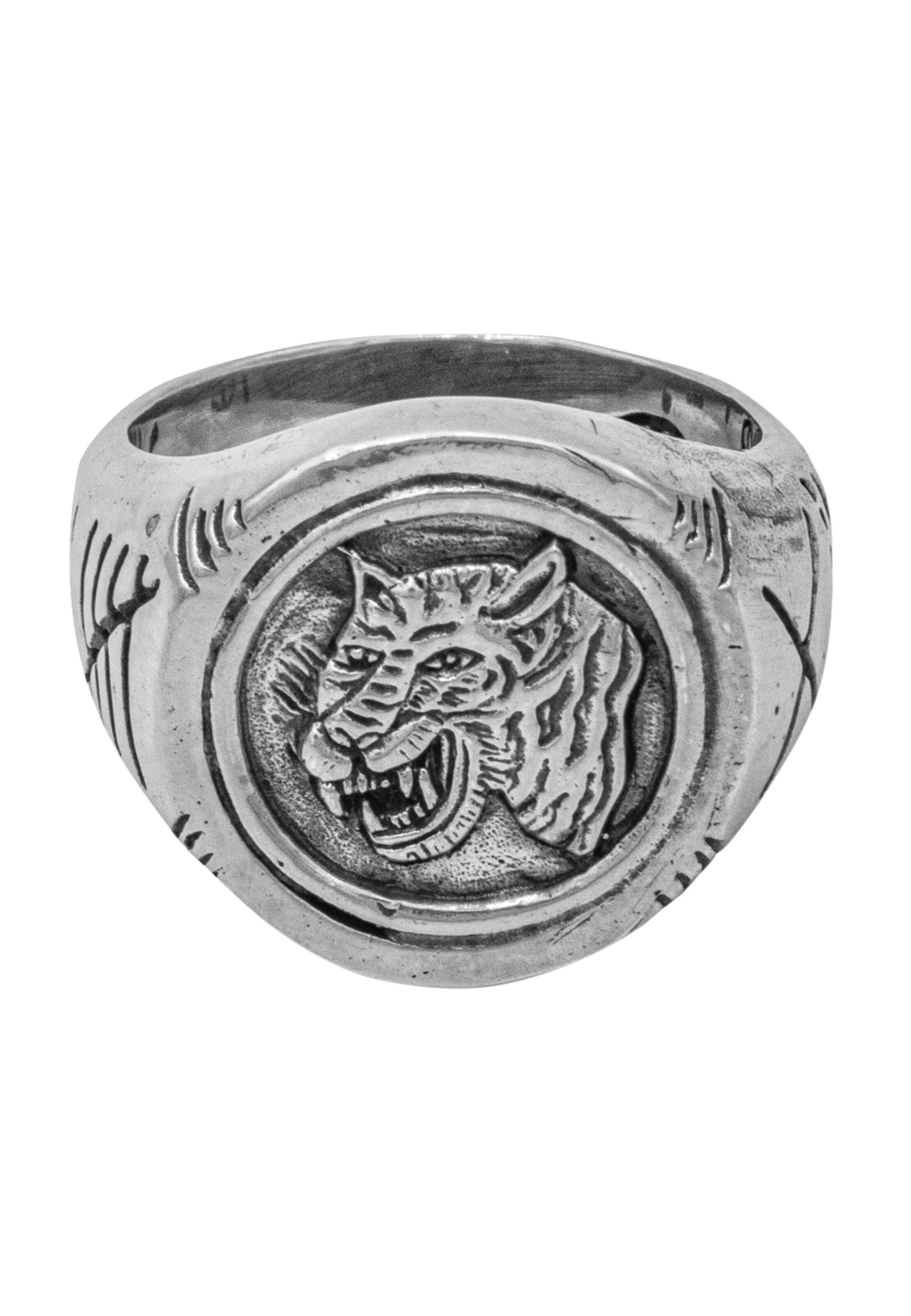 Bague 'Tiger' Haze&Glory en argent