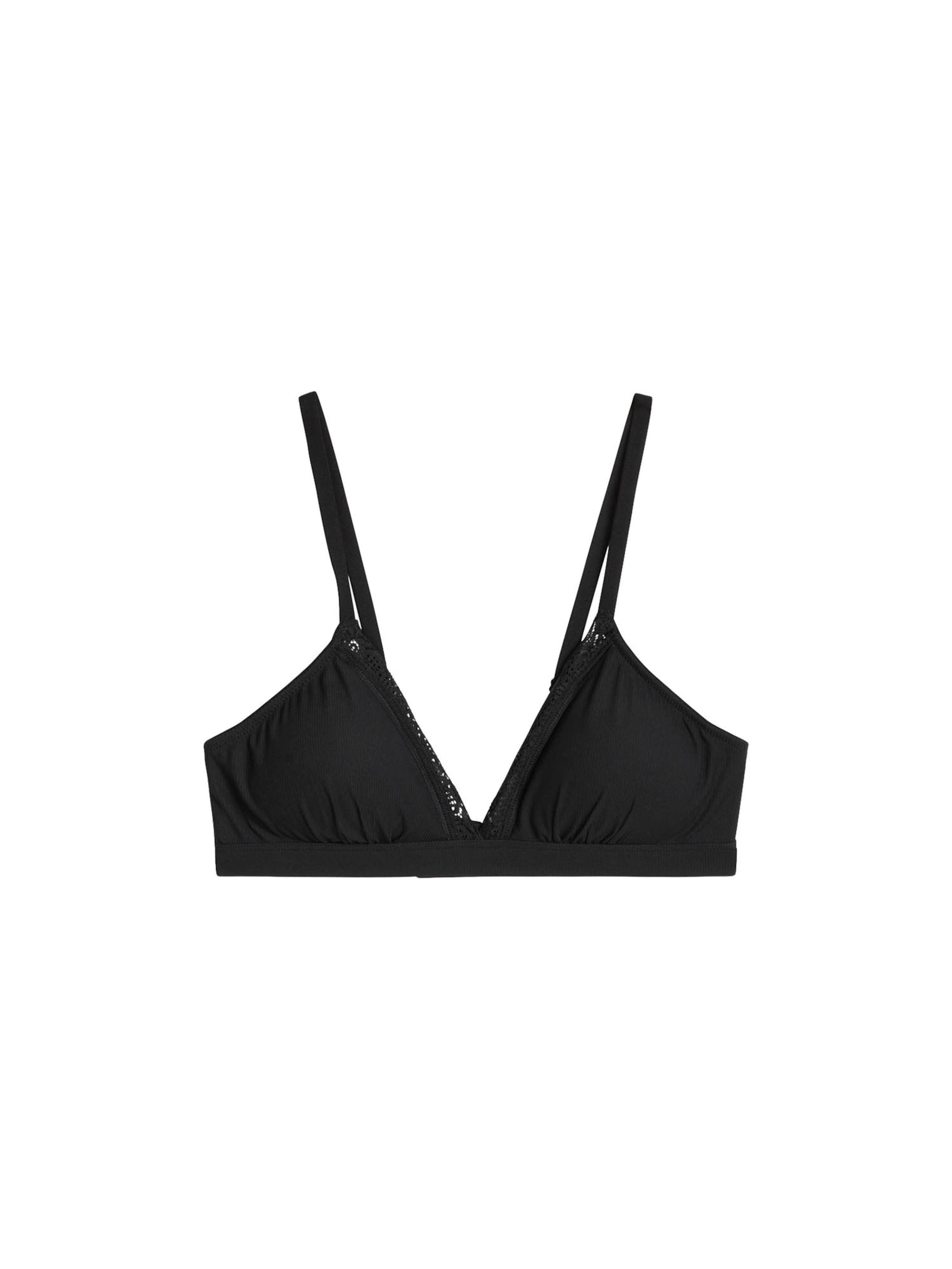 Marc O'Polo Bra ' Alltags-Basics ' in Black: front
