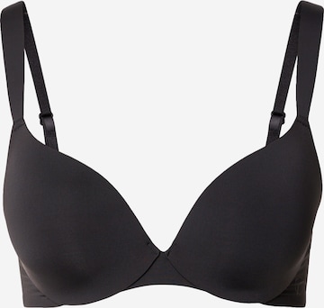 Sutien de tricou Sutien 'Body Make-Up Illusion' de la TRIUMPH pe negru: față