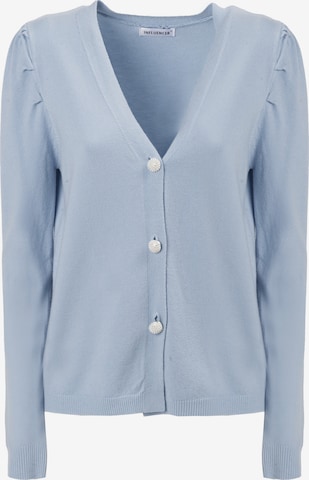 zils Influencer Adīta jaka: no priekšpuses