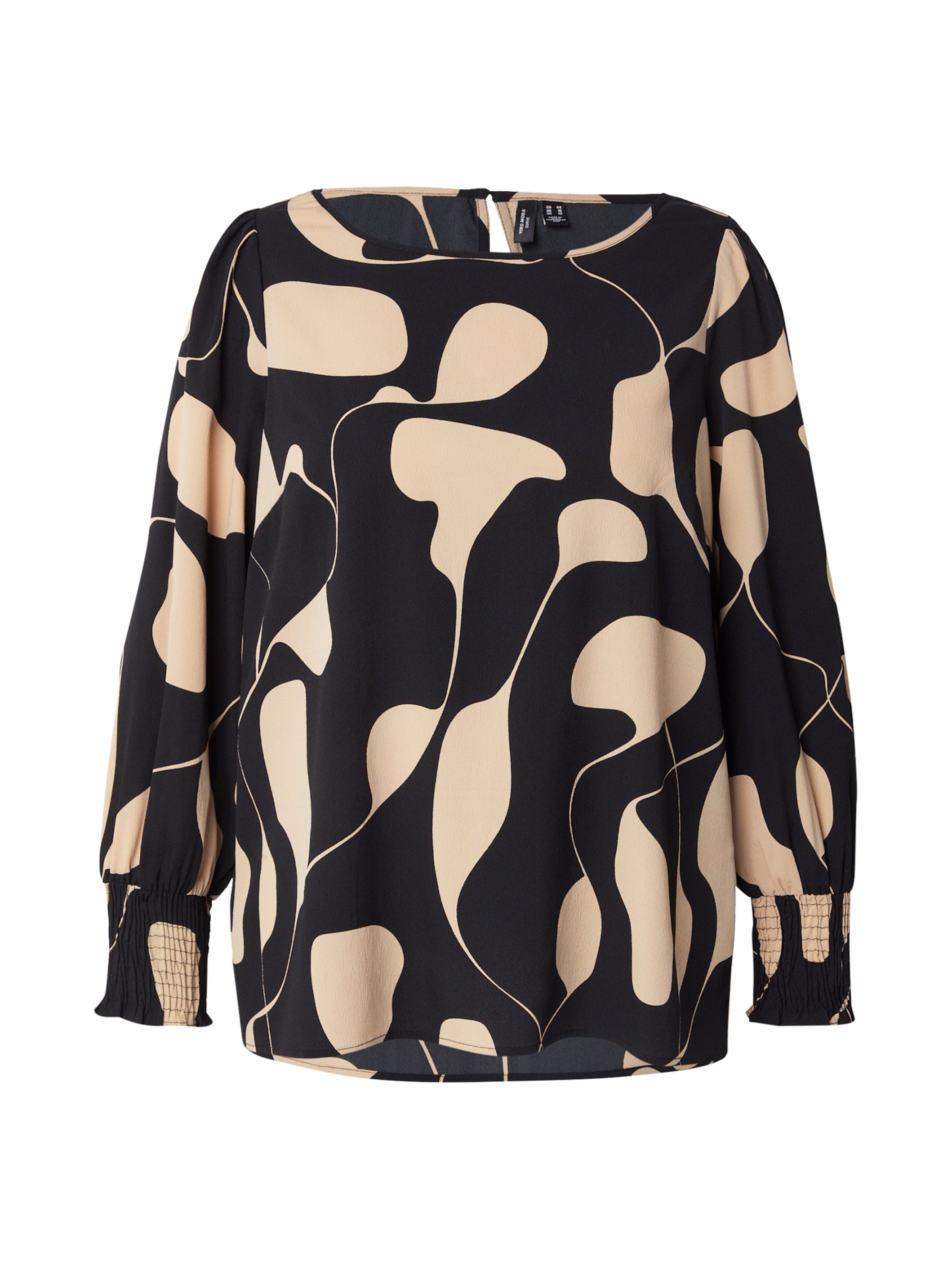 Vero Moda Curve Halenka 'VMCLYDIA' – černá: přední strana