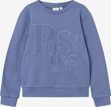 Sweat-shirt 'Sidinna' NAME IT en bleu : devant