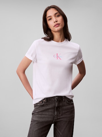 Calvin Klein Jeans Μπλουζάκι '20s CLASSIC' σε λευκό: μπροστά