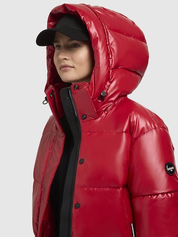 khujo Winterjas ' DEVINA SHINY ' in Rood