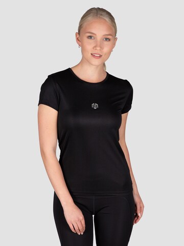 MOROTAI Performance Shirt in Black: front