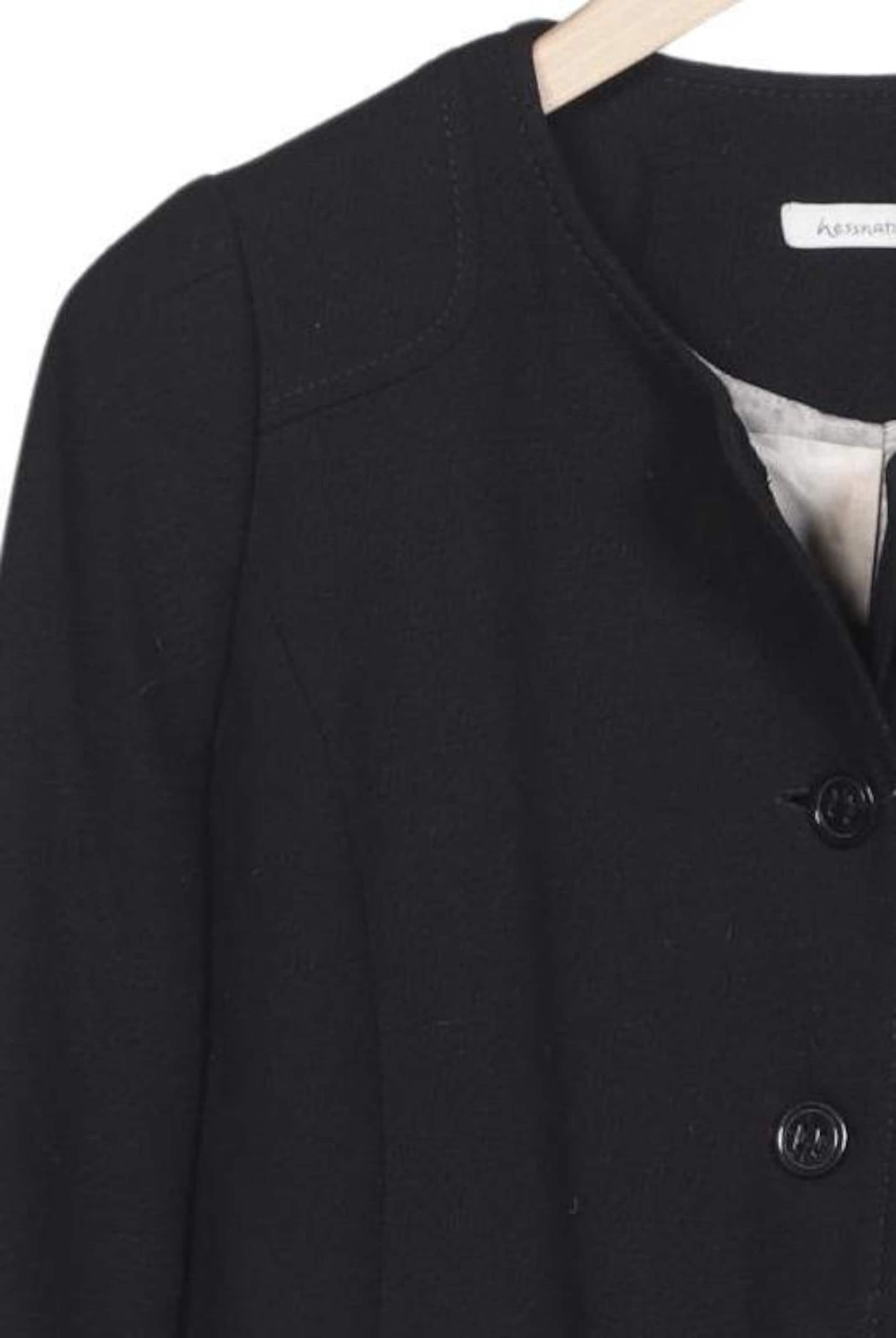 hessnatur Jacket & Coat in S in Black