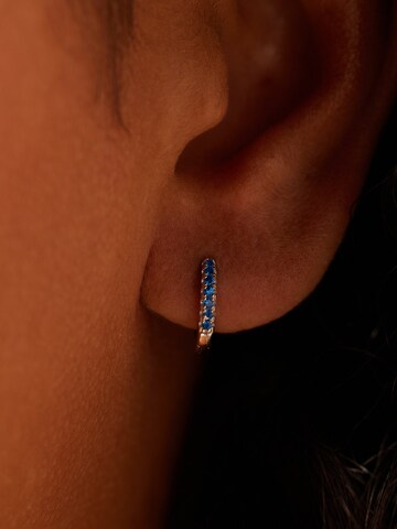 Lucardi Oorbellen 'Modernes Basic' in Zilver: voorkant