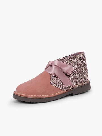 Pisamonas - Botas en rosa: frente