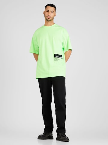 Calvin Klein Jeans Футболка в Зеленый