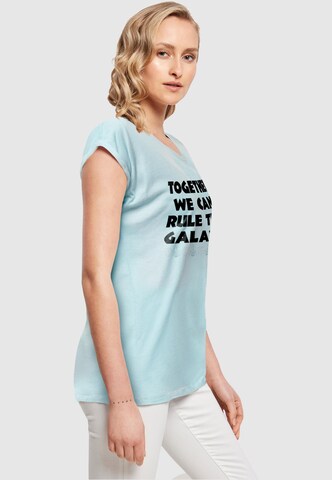 ABSOLUTE CULT T-Shirt 'Star Wars - Together We Can Rule the Galaxy' in Blau