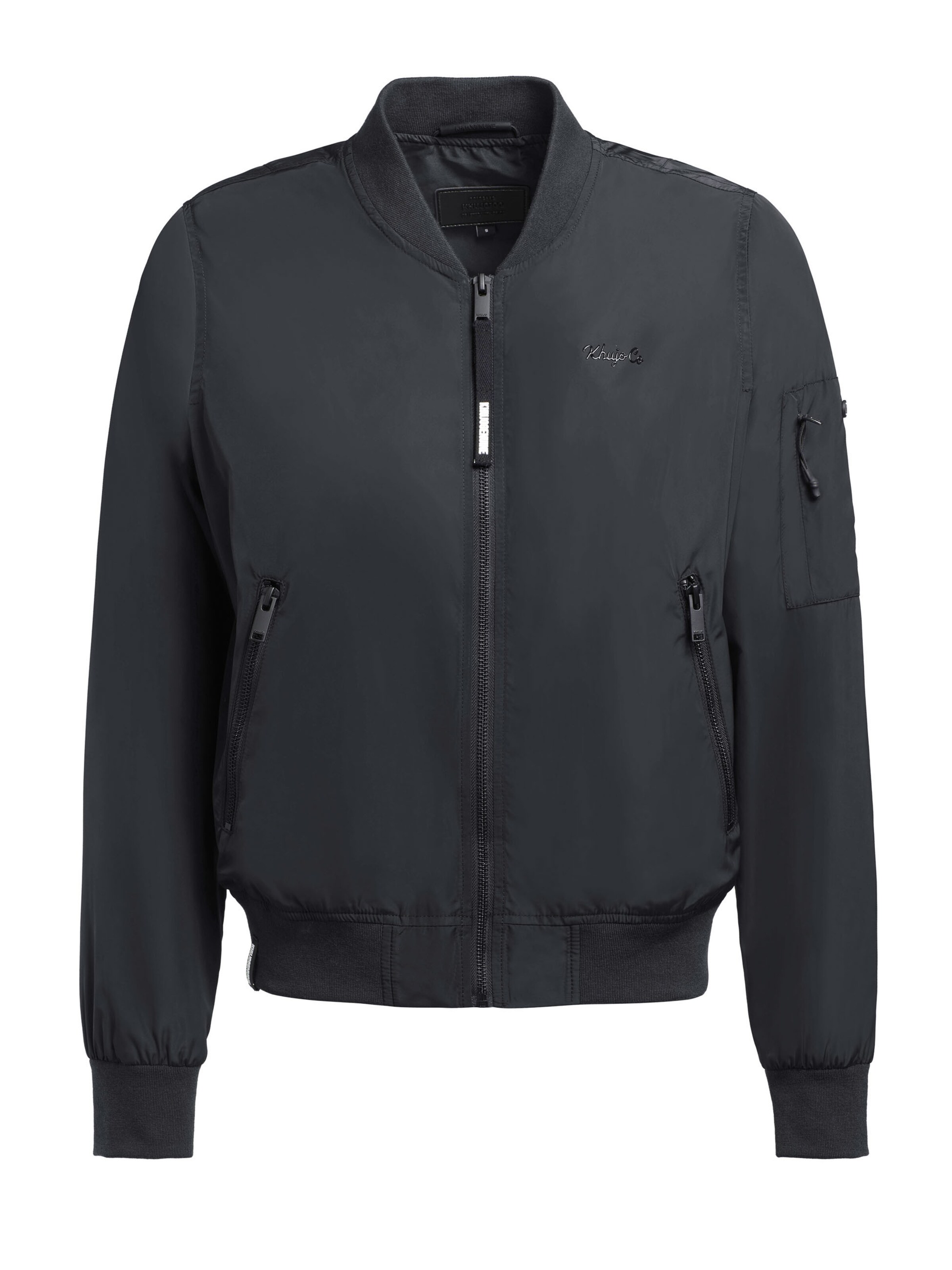 khujo Veste mi-saison 'Stence3' en noir, Vue avec produit