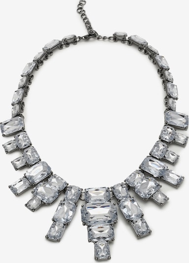 SOHI Necklace 'Phoebe' in Silver / Transparent, Item view