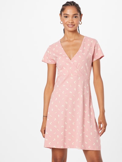 Rochie de vară 'BESSIE' Cotton On pe verde deschis / roz / alb natural, Vizualizare model