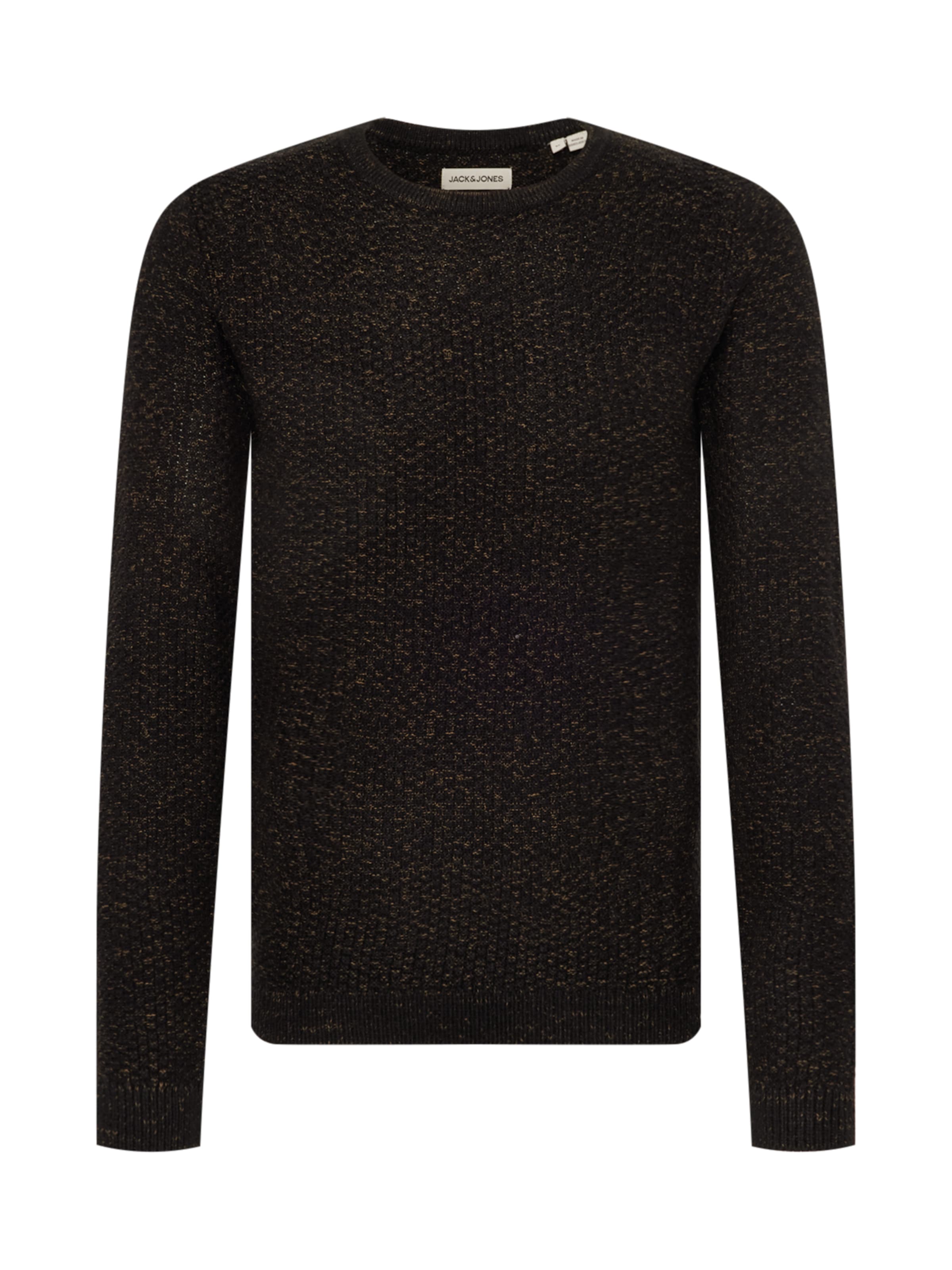 JACK & JONES Pullover 'DAMIAN' in Schwarz: Vorderseite