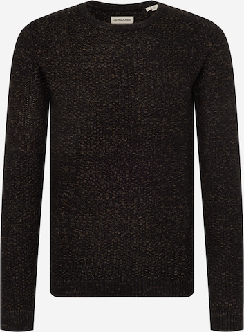 JACK & JONES Sweater 'DAMIAN' in Black: front