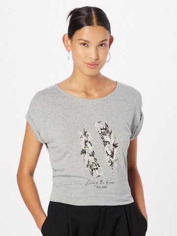ABOUT YOU Shirt 'Maja' in Grey: front
