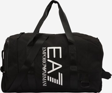 EA7 Emporio Armani Sports Bag in Black: front