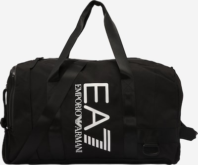 EA7 Emporio Armani Sporttasche in schwarz / weiß, Produktansicht