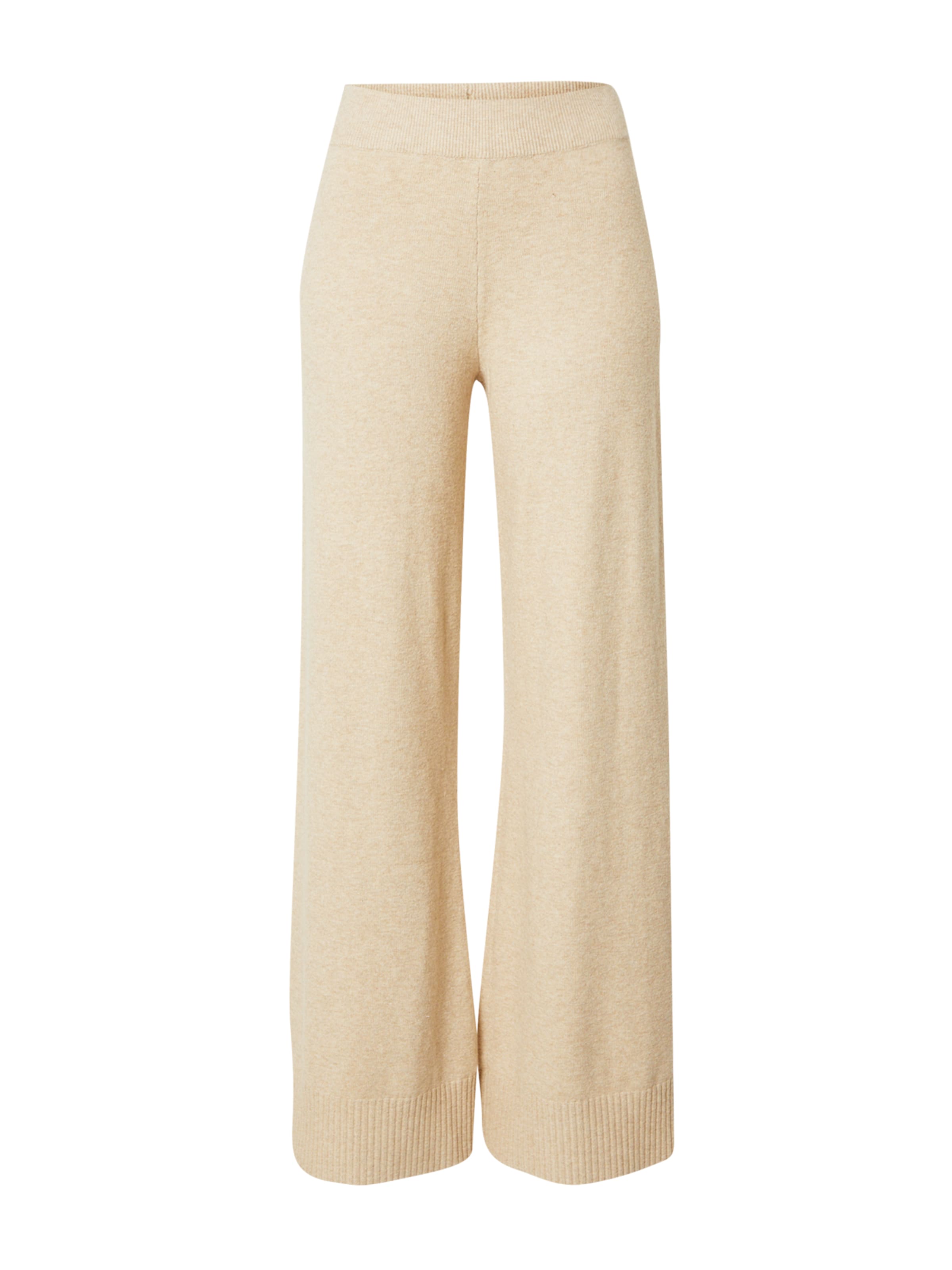 GAP Široke hlačnice Hlače | bež barva: sprednja stran